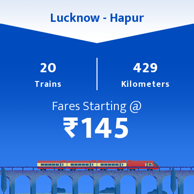 Lucknow To Hapur Trains
